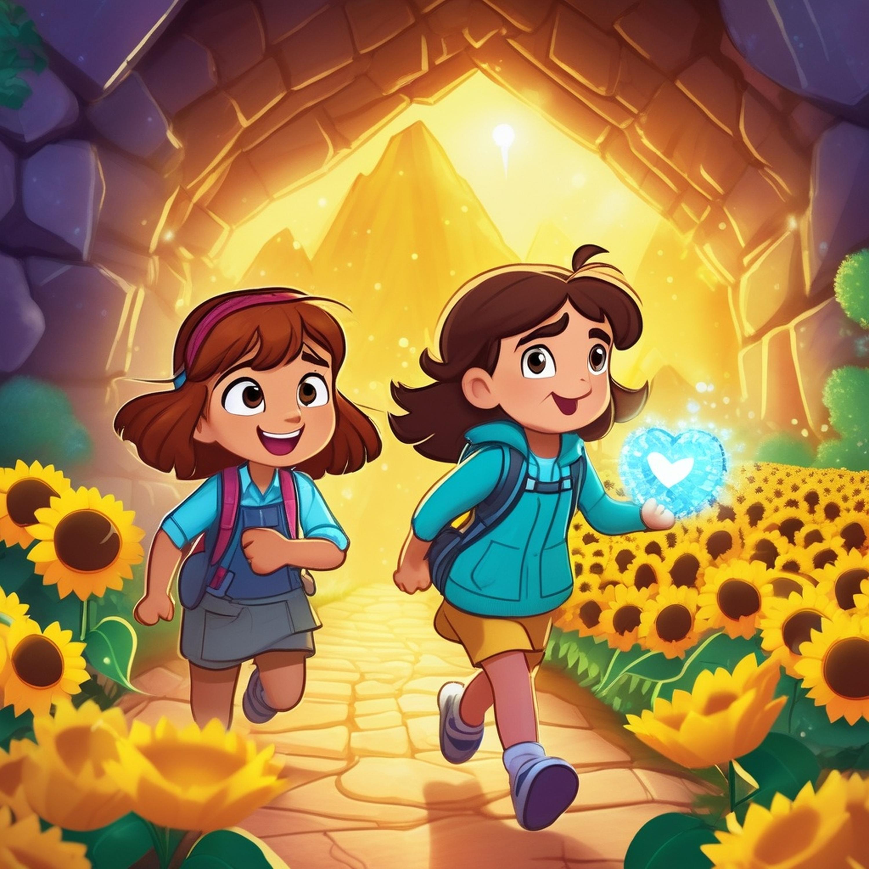 The Crystal Caverns of Glimmer episode artwork