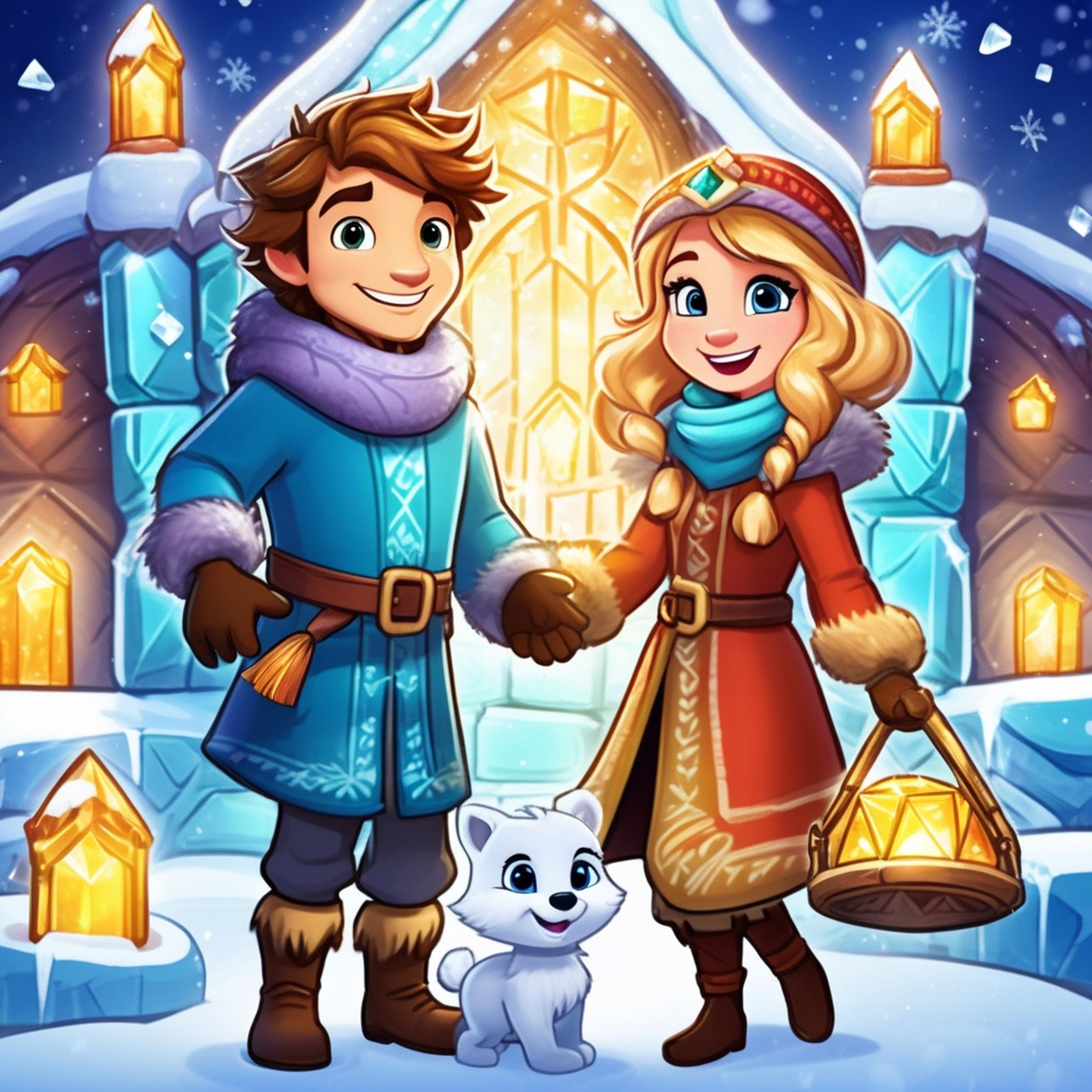 The Crystal Winter Quest episode artwork