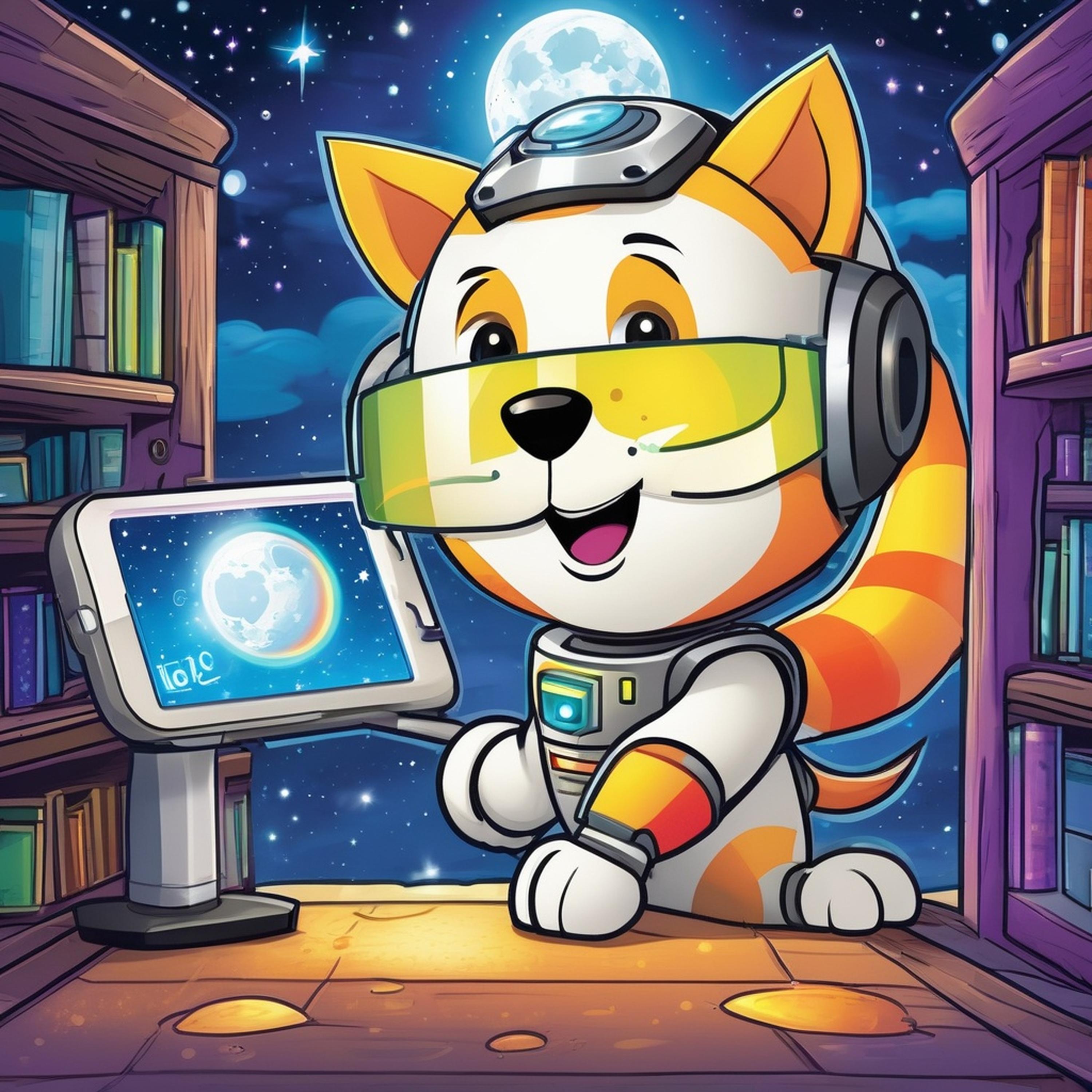The Secret Moon Lab episode artwork